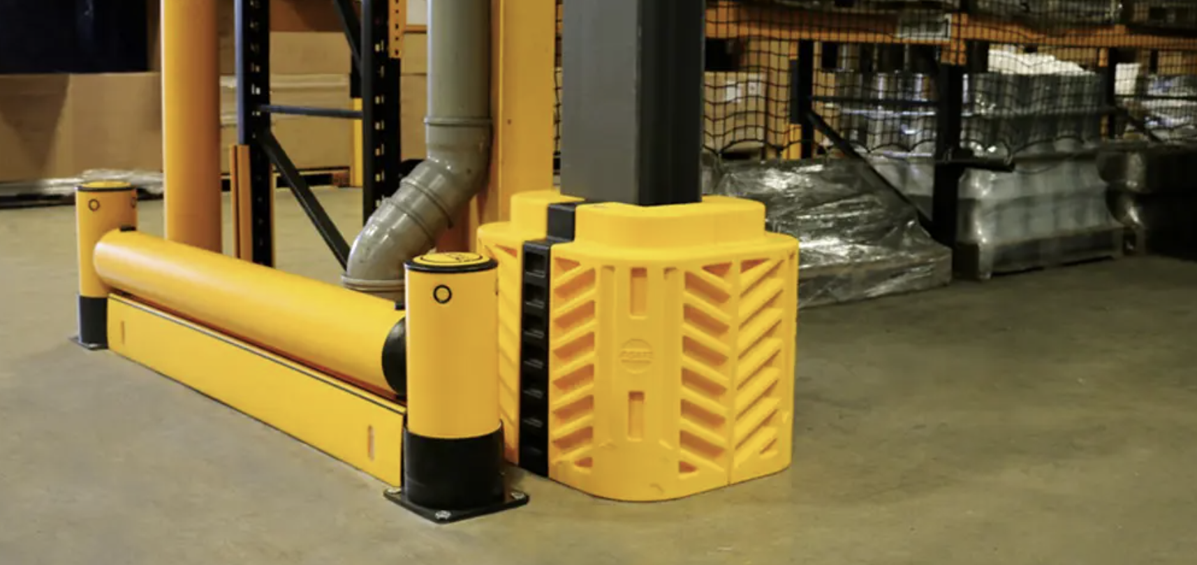 Puff Panel Column Guard FlexiShield Column Guard: Robust, Easy-Install Protection | SPIMA